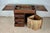 Spanish Oak Sewing Cabinet With Fabric Basket, Early 20th Century For Sale - Image 13 of 18