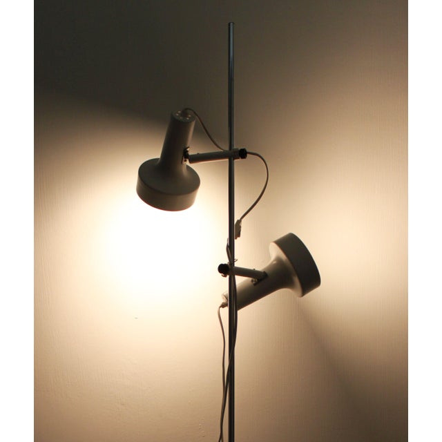 Two-Spot Floor Lamp by J. Junge, Denmark, 1970 For Sale - Image 3 of 9
