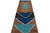 1950s Vintage Moroccan Runner Rug in Brown With Chevron Patterns - Rug & Kilim For Sale - Image 5 of 8