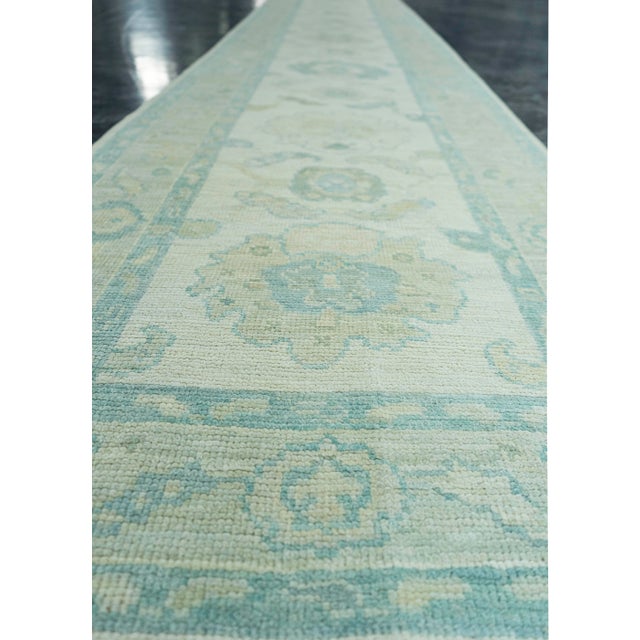 Turkish Oushak Rug 2'9" x 27'5" #19303 For Sale In Houston - Image 6 of 8