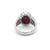 Not Yet Made - Made To Order Natural Star Ruby Ring. Star Ruby Unisex Signet Ring Us 7 For Sale - Image 5 of 5
