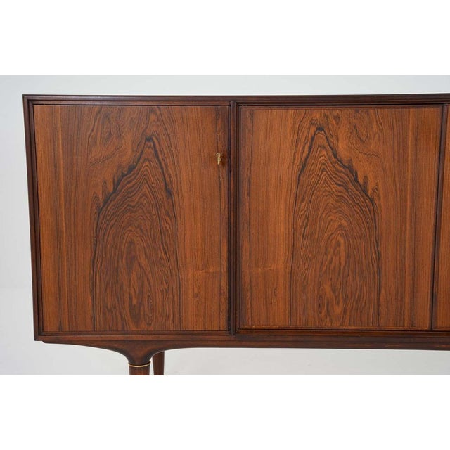 Wood Mid-Century Scandinavian Rosewood Sideboard Cortina attributed to Svante Skogh, 1960s For Sale - Image 7 of 15