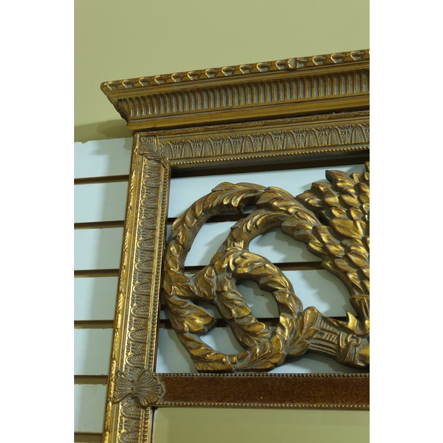 Maitland Smith Regency Style Gold Framed Mirror For Sale In Philadelphia - Image 6 of 10