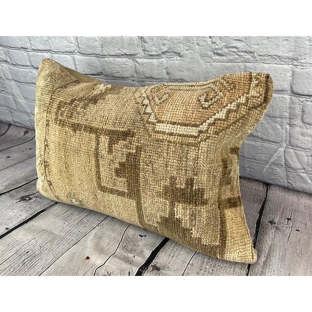 Vintage Pillow Case Turkish Rug Pillow Decorative Rug Pillow Dry cleaning only. PILLOW INSERT IS NOT INCLUDED