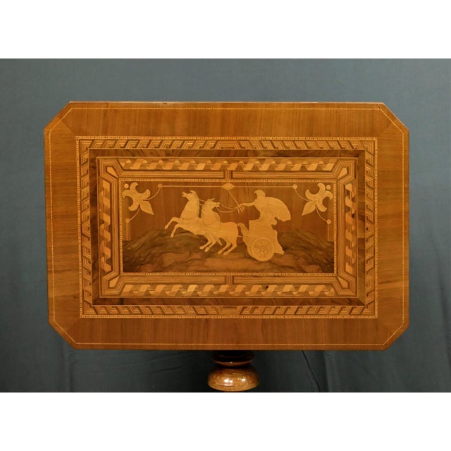 Coffee Table in Cherry and Walnut For Sale - Image 6 of 18