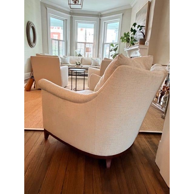 Blue Hickory Chair Rolled Arm Lounger For Sale - Image 8 of 11
