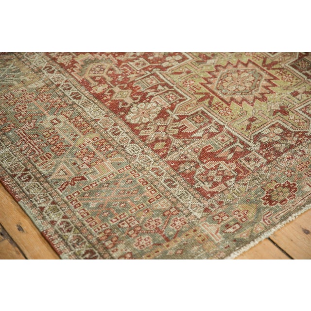 Old New House Vintage Distressed Karaja Rug - 4'7" x 6'1" For Sale - Image 4 of 8