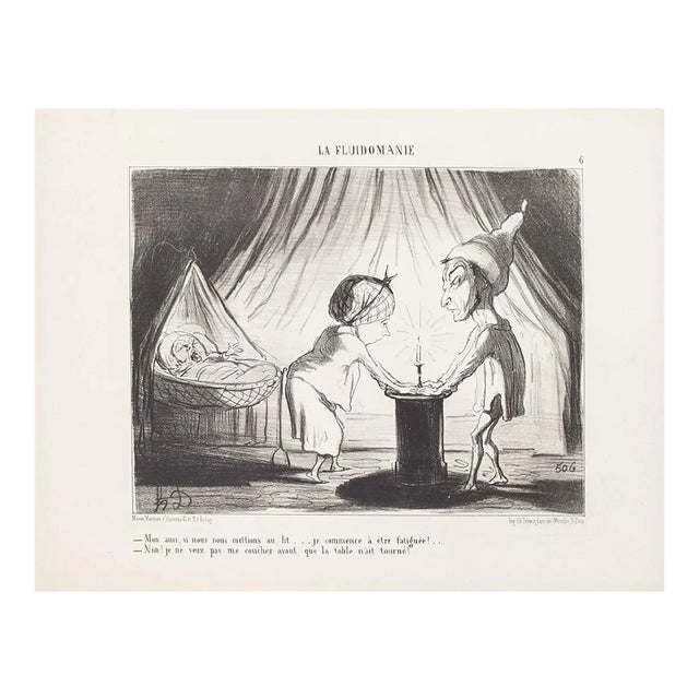 Honoré Daumier - Mon Ami, si nous nous mettions - Lithograph - 1853 For Sale