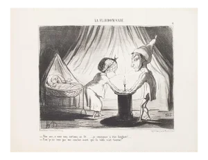 Honoré Daumier - Mon Ami, si nous nous mettions - Lithograph - 1853