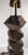 Wood Early 20th Century American Folk Art Tramp Art Polychrome Table Lamp For Sale - Image 7 of 13