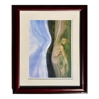 Amazing Psychedelic Photographic Composition by Legendary Artist John Carlson For Sale
