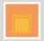 Original "Homage to the Square" serigraph (screenprint) "Tenuous", printed in 1968 by Siebdruck-Atelier Herbert Geier,...