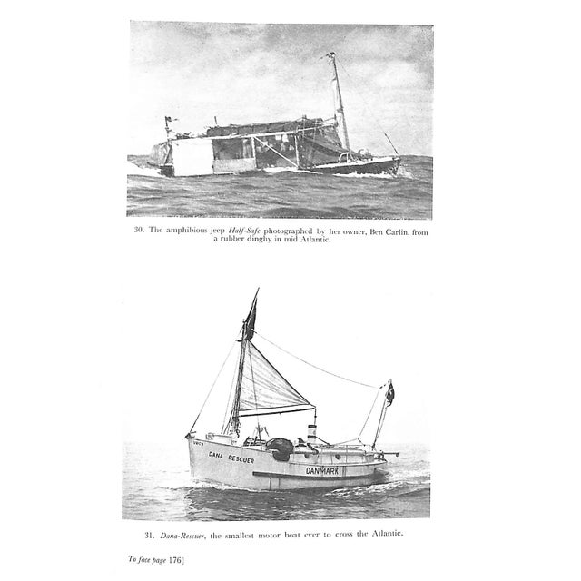 "Atlantic Adventurers: Voyages in Small Craft" 1962 Barton, Humphrey For Sale - Image 10 of 11