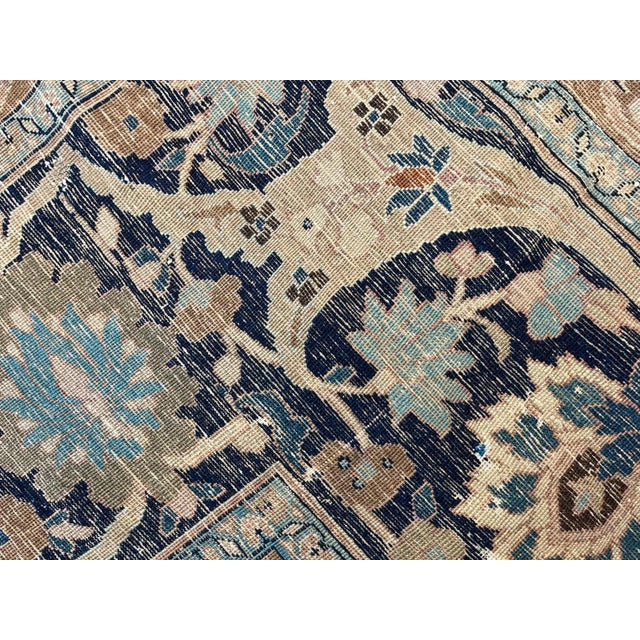 Textile 1900's Antique Persian Khorassan Palace Carpet For Sale - Image 7 of 8