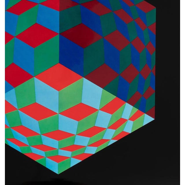 Victor Vasarely, HAT VI, Photogravure For Sale - Image 4 of 5
