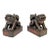 Vintage Carved Wood Foo Dogs- a Pair For Sale