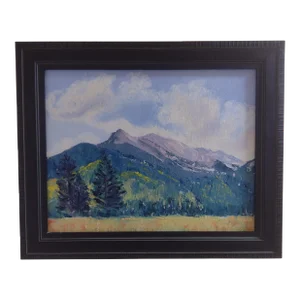Original Oil Painting "September Skies" by Anita Blythe 11" X 14" Plein Air Landscape