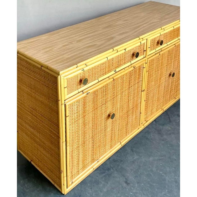 Bielecky Brothers Vintage Boho Bielecky Brothers Credenza For Sale - Image 4 of 12