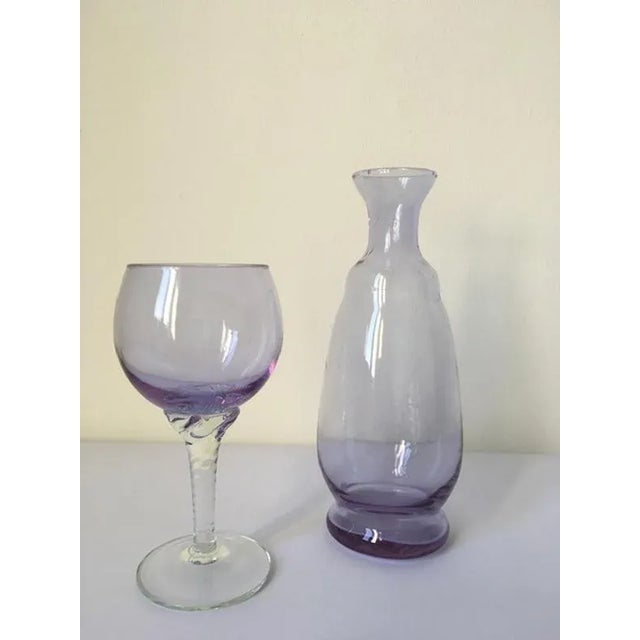 Postmodern Murano Glass Goblet, Italy, 1960s For Sale - Image 11 of 15