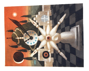 Ernst Steiner, Abstract Composition, 1975, Lithograph