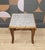 Wood Vintage Flower Stand in Resopal Mosaic Grey, 1960s For Sale - Image 7 of 10