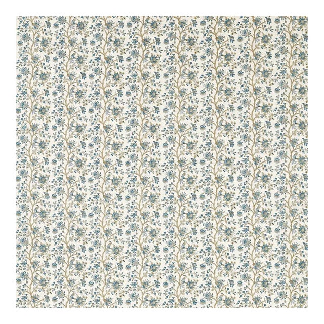 Sanderson Azalea Walk Fabric in Wedgwood - a sample For Sale
