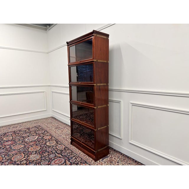 English Bookcase from Globe Wernicke For Sale - Image 5 of 14