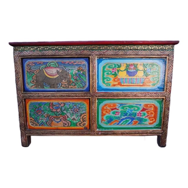 Himalayan Buddhist Portable Altar 1965-1972 For Sale