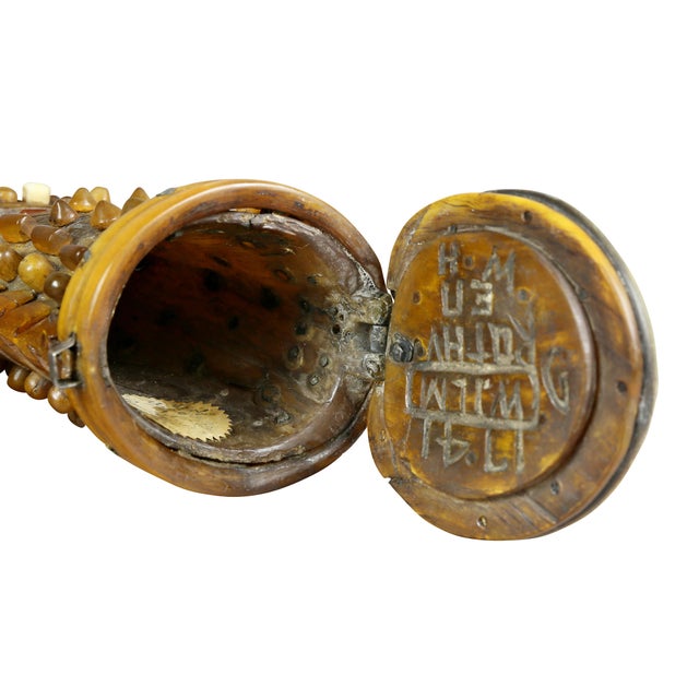 Scottish Horn Snuff Mull For Sale - Image 10 of 13