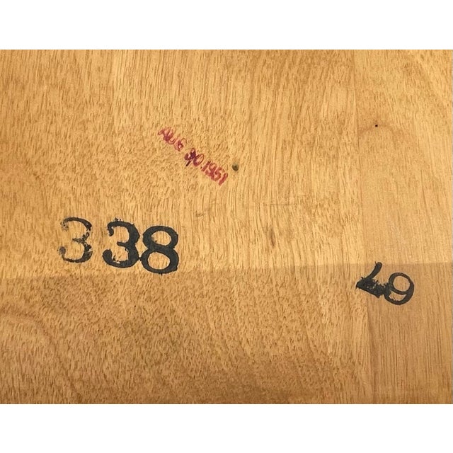 Heywood-Wakefield Midcentury Modern Two Tier Corner Table For Sale - Image 12 of 13
