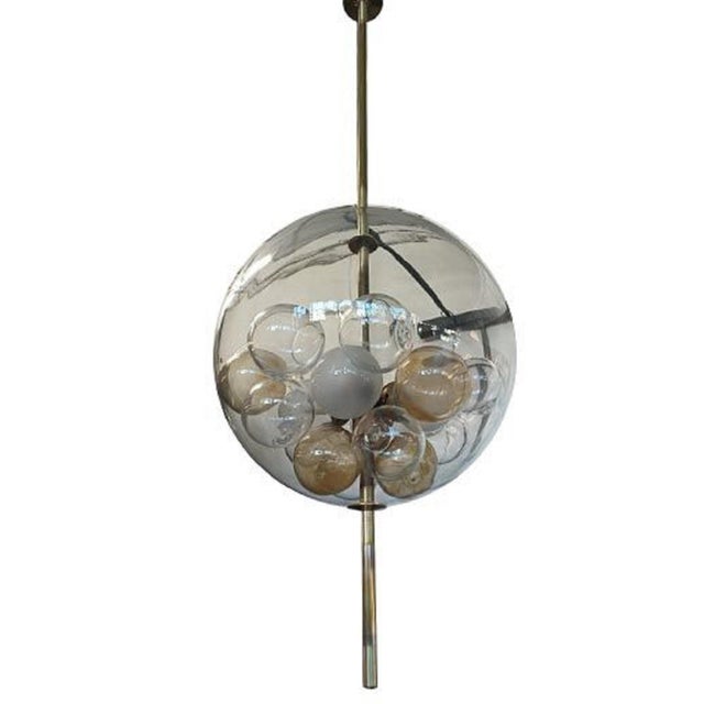 1980s Murano Glass Ceiling Light, 1980s For Sale - Image 5 of 5