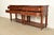 Drexel Heritage French Regency Louis XVI Carved Mahogany and Cane Console Tables or Servers, Pair For Sale In South Bend - Image 6 of 13