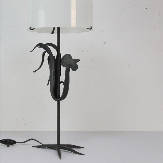 1960s Vintage Brutalist Table Lamp, 1960s For Sale - Image 5 of 7
