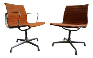 EA 108 Swivel Chairs by Charles & Ray Eames for ICF De Padova, 1960s, Set of 2