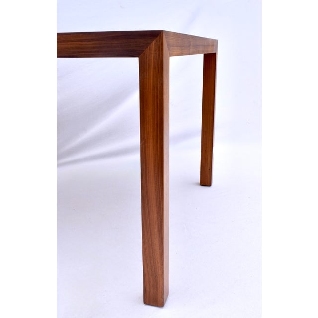Mid-Century Modern Milo Baughman for Directional American Mid-Century Ash Burl Game Table For Sale - Image 3 of 16