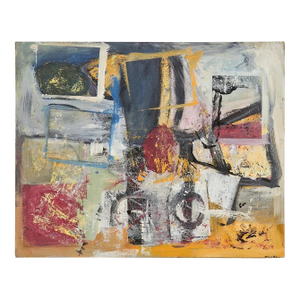 Mid 20th Century Untitled Abstract Art by Richard Silva