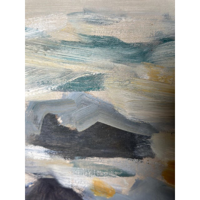 Carl Gunne, Coastal View, Grundsund, 1950s, Oil on Canvas, Framed For Sale - Image 7 of 18