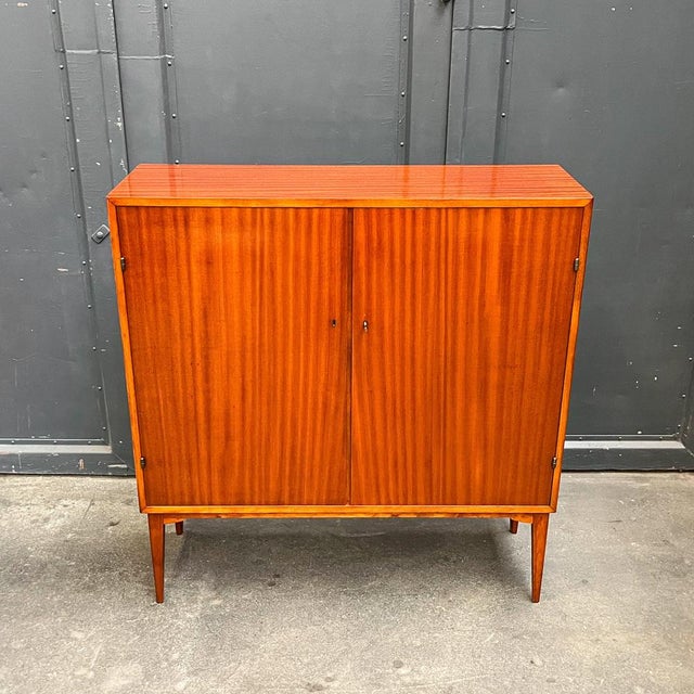 Wood Mid-Century Modern Highboard from Schönes For Sale - Image 7 of 18