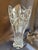 Transitional Lenox Shooting Star Crystal Vase, 14” Sculptural Starburst Form For Sale - Image 3 of 10
