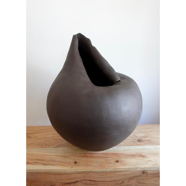 Contemporary Blossom IV Sculptural Ceramic Vase by Audrey Vo Van For Sale - Image 3 of 10
