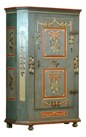 Antique Pine Bridal Cabinet, 1794