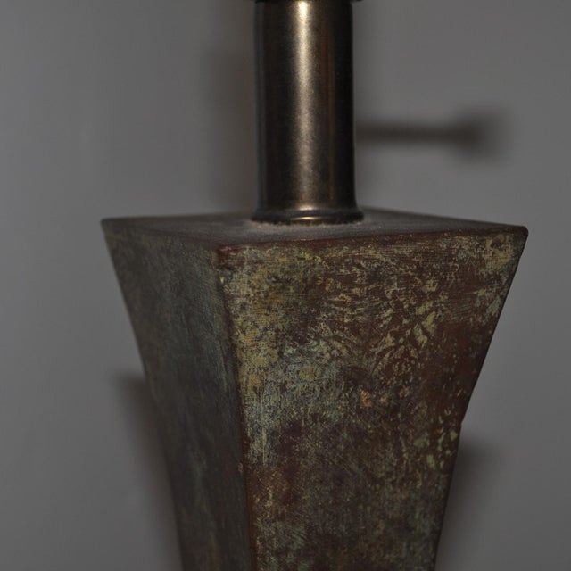 Stewart Ross James Mid 20th Century Stewart Ross James Bronze Table Lamp For Sale - Image 4 of 13