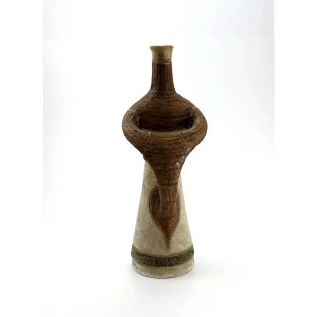 1970s Decorative Ceramic Vase by F. Spizzico, 1970s For Sale - Image 5 of 10