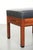 Black Ottoman in Black Cowhide Leather from Schuitema For Sale - Image 8 of 9
