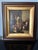Framed Oil on Board "Boy on Saddle", Mid-20th Century For Sale In Savannah - Image 6 of 7