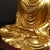 Bronze Late 19th Century Gilt Bronze Buddha Statue, Seated Tathagata Figure, 3.27kg For Sale - Image 8 of 9