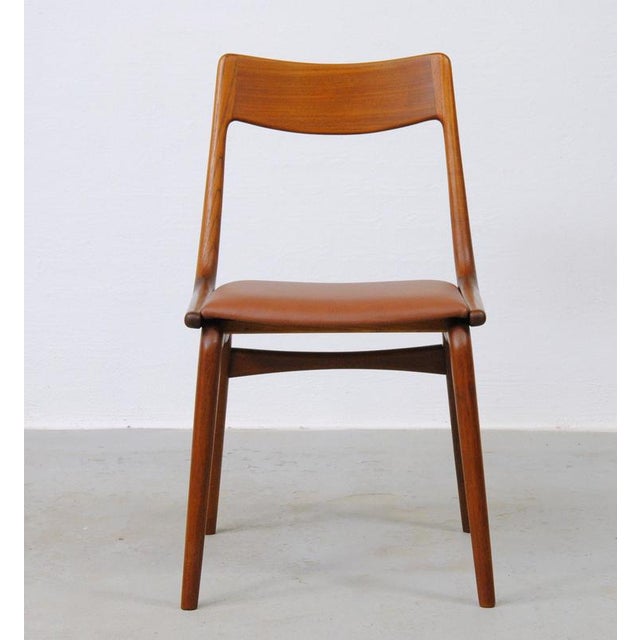 Fully Restored Danish Teak Dining Chairs by Alfred Christensen, 1950s, Set of 6 For Sale - Image 3 of 13