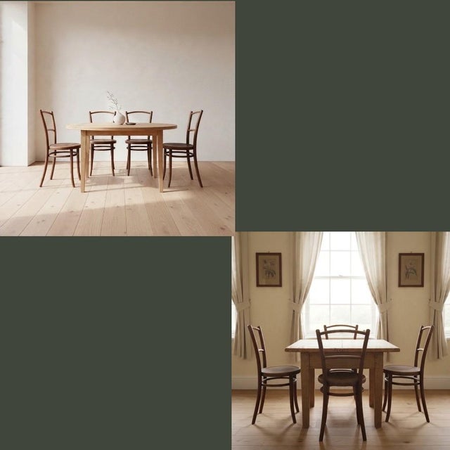 Antique Fischel Bentwood Chairs-Set of 4-Czech Bistro Dining-Irish Hospital-Deco For Sale - Image 11 of 11
