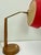 Wood and Brass Table Lamp attributed to Temde, 1960s For Sale - Image 18 of 18