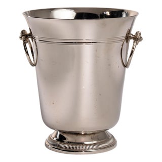 Mid 20th Century France Silver Ice Bucket For Sale